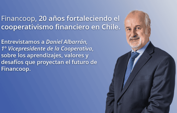 Daniel Albarrán, 1° vicepresidente de la Cooperativa: “Los valores de Financoop se mantienen vigentes porque responden a necesidades humanas permanentes”